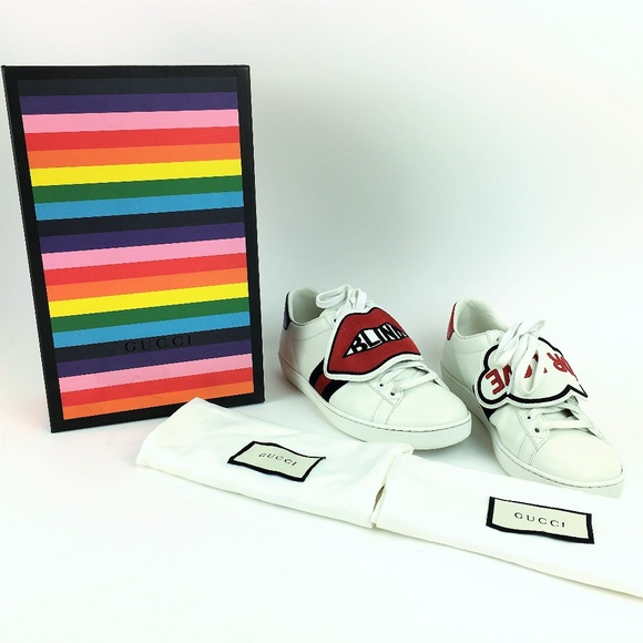 gucci ace sneaker patches